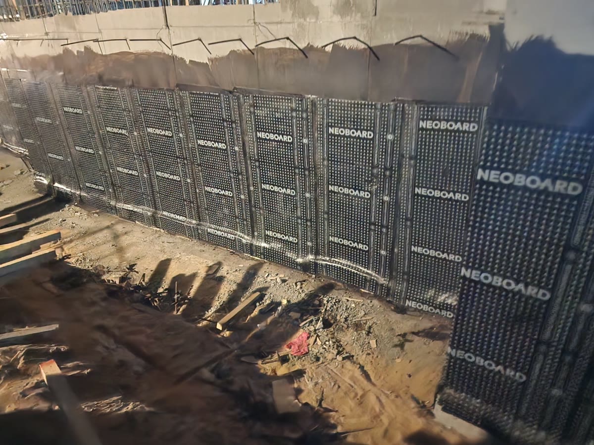 Basement Waterproofing project 2