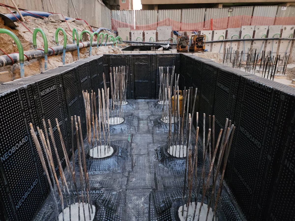 Basement Waterproofing project 3